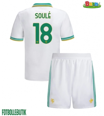 AS Roma Matias Soule #18 Tredjeställ Barn 2025-26 Kortärmad (+ Korta byxor)